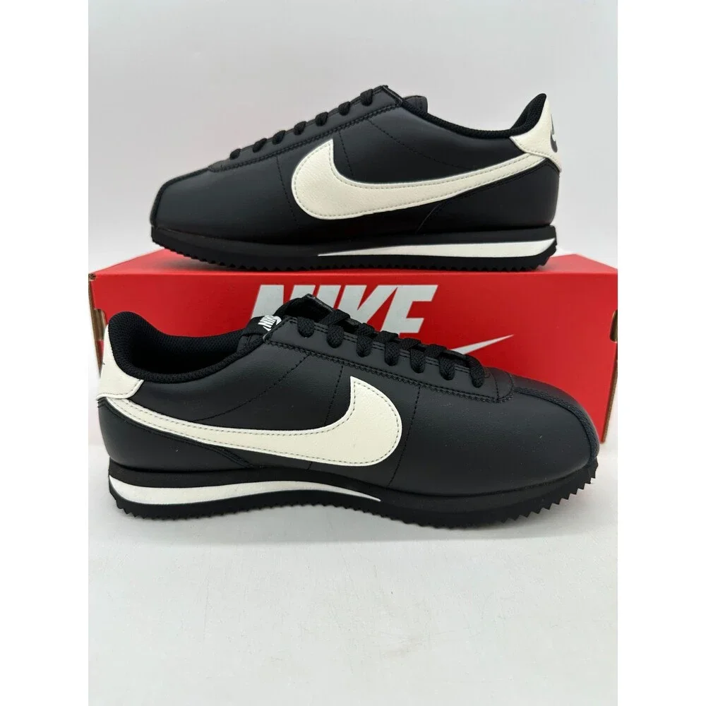 Nike Cortez Women's size 9 Black White Running Athletic Shoes DN1791 006